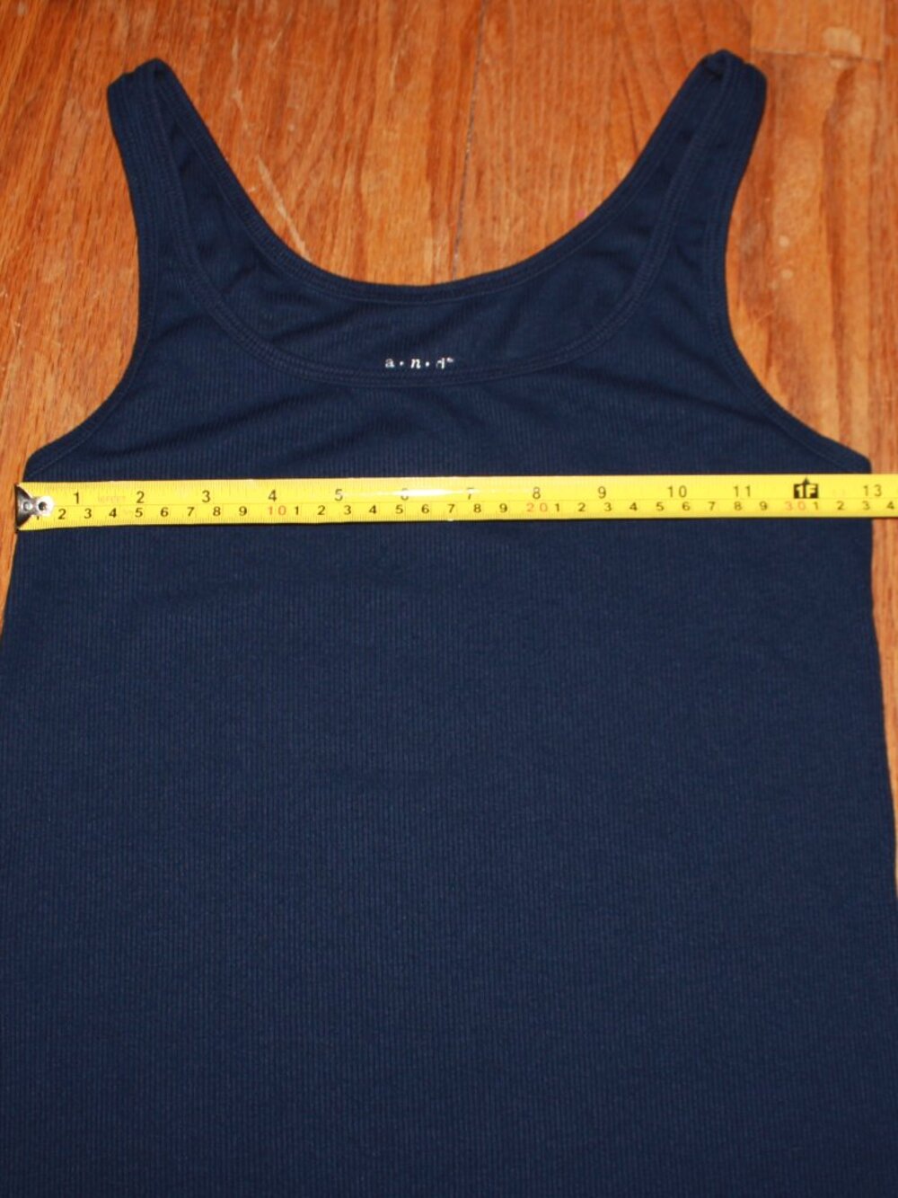 A New Day Standard Ribbed Stretch Tank Top - Picture 3 of 4